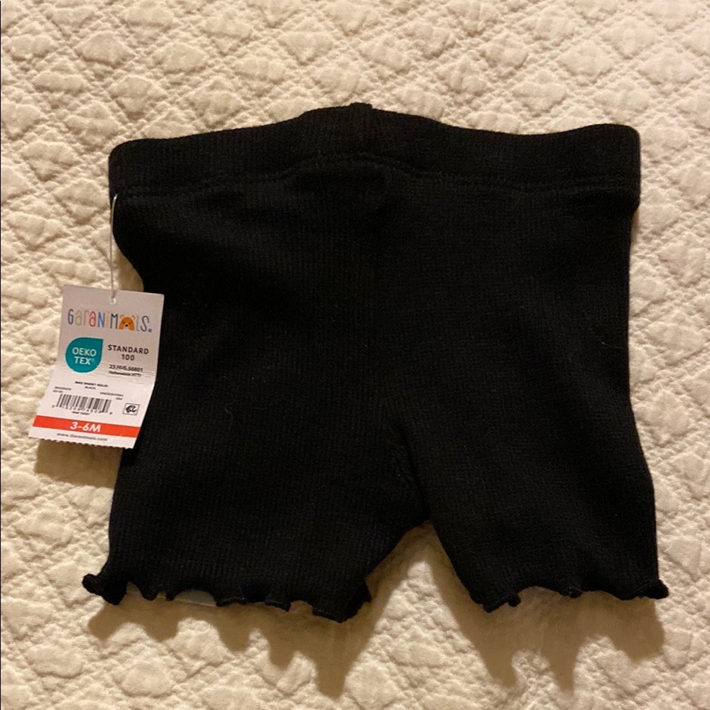 Garanimals Black Baby Girl Shorts